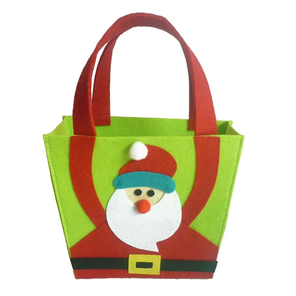 Vintage Clutch Christmas Santa Claus Snowman Christmas Gift Handbag Candy Bag Sac A Main Femme De Marque - Color: 1