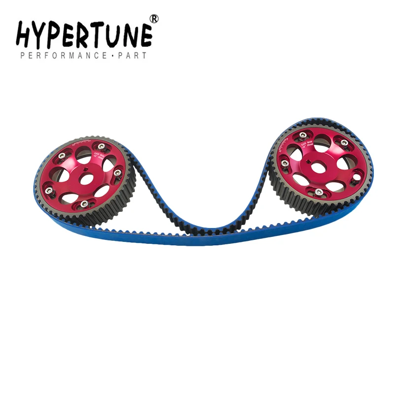 Ремень ГРМ Hypertune HNBR Racing синий + красная алюминиевая Шестерня для камеры 2JZ GE и GTE Supra