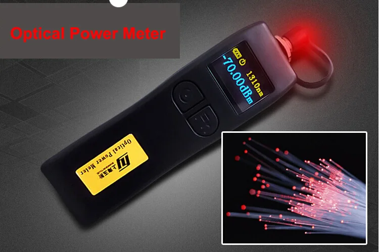 

CATV Broadcasting Television YJ320C -50~+26dBm Portable Mini Fiber Optical Power Meter