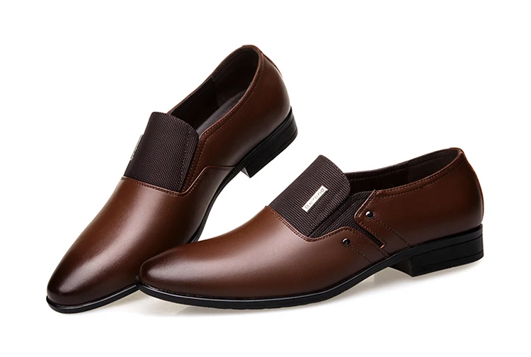 Misalwa/сезон весна-осень; Мужская официальная Свадебная обувь; роскошные мужские деловые модельные туфли; мужские лоферы с острым носком; большие размеры 38-47