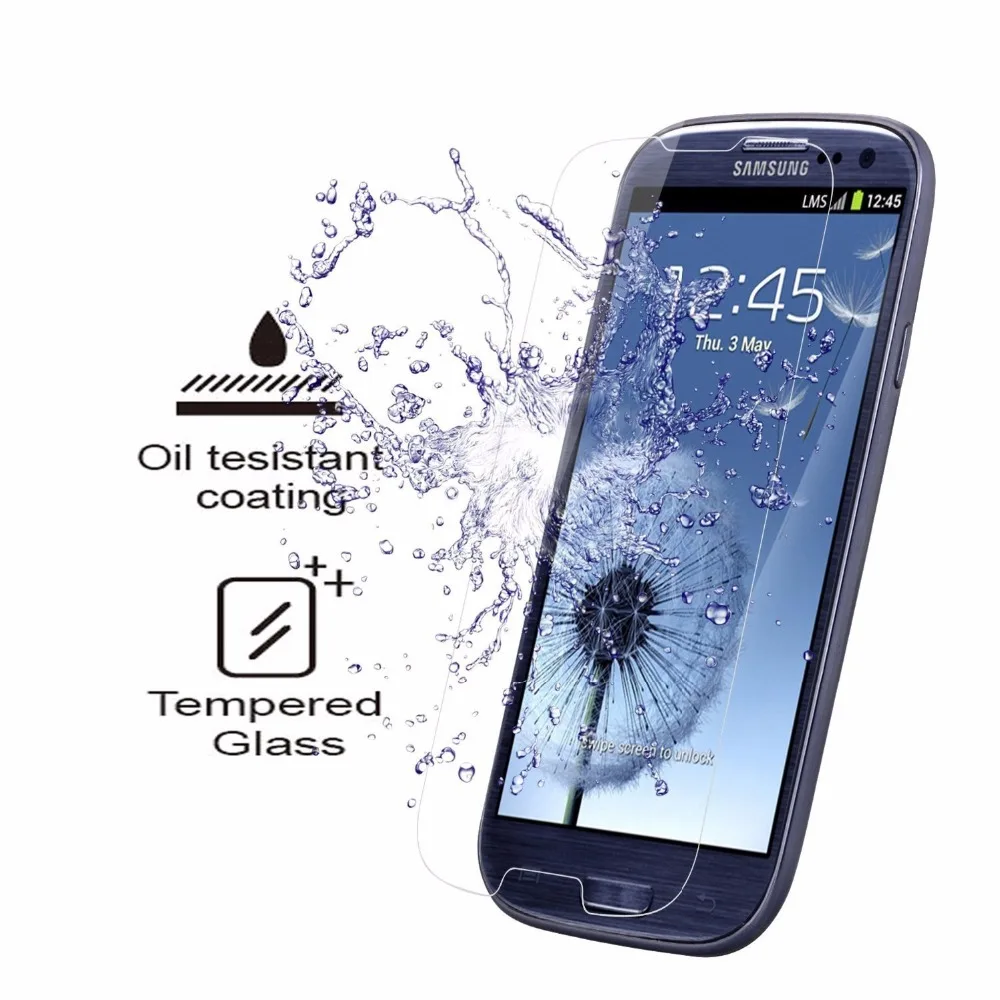 Закаленное стекло премиум класса 9H для Samsung Galaxy S3 Neo i9301 SIII I9300 Duos i9300i 2 шт./лот