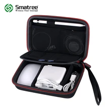 Smatree Hard Case A90 for Apple Pencil, Magic Mouse, Magsafe Power Adapter, Magnetic Charging Cable