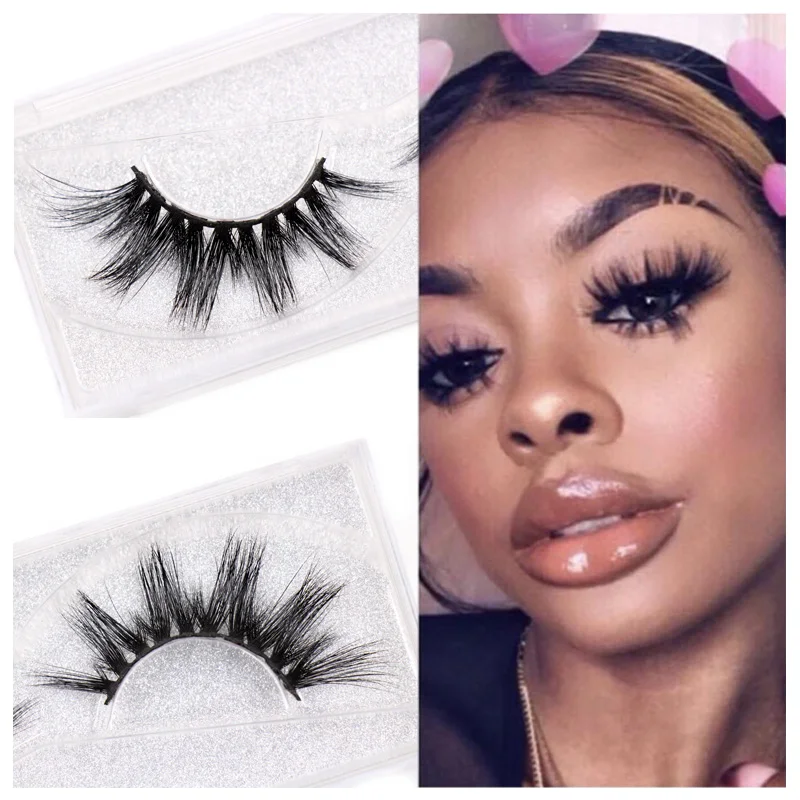 

SOQOZ Mink Eyelashes Thick Criss-Cross 3D Mink Lashes Cruelty Free False Eyelashes High Volume Lashes Dramatic Eyelashes Makeup