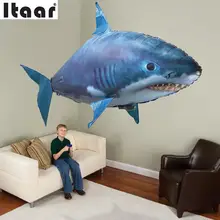 Remote Control Flying Fish RC Plastic Inflatable Blimp Animal Balloon Toys