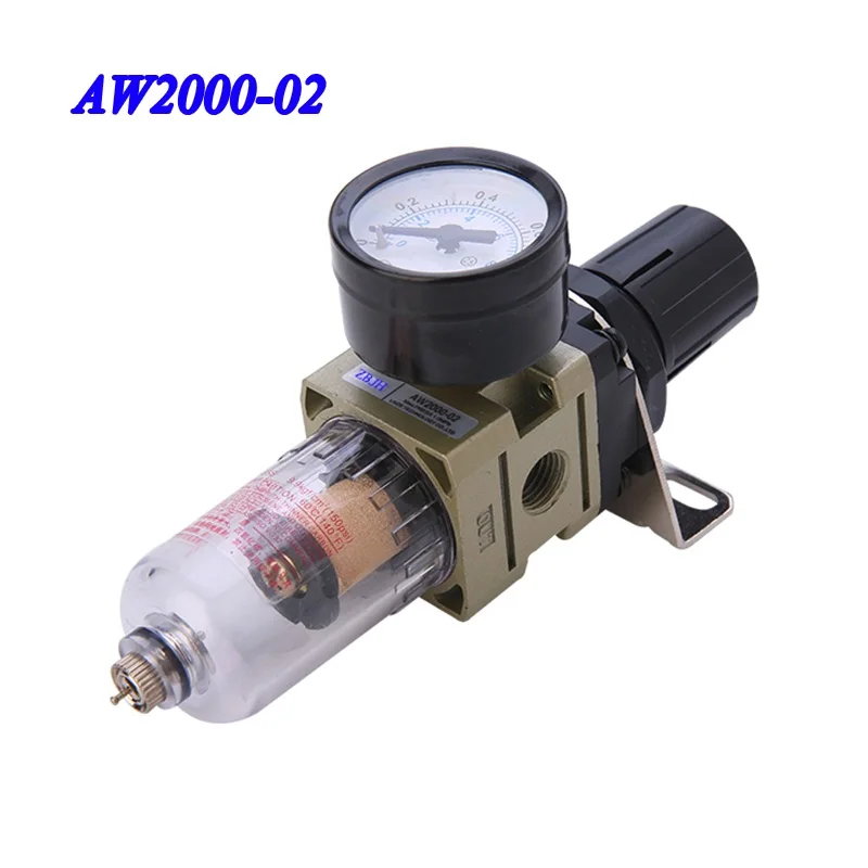high quality AW2000-02 Air Source Treatment Air preparation-Regulator SMC Type aw2000-02 air filter regulator