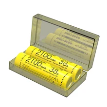 2 шт NITECORE IMR 18650 литий-ионная батарея 2100mAh 38A 3,7 v