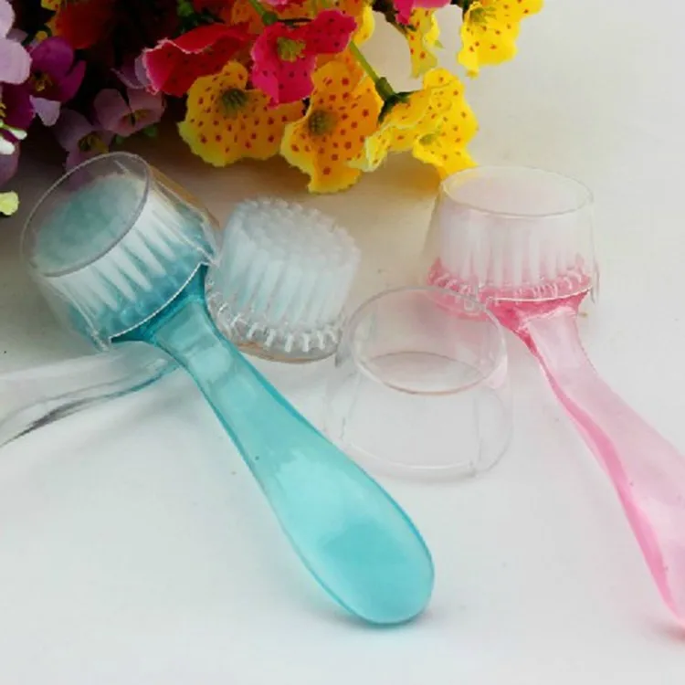 Free Shipping Plastic Nail Clean Brush Nails Dusting Brush 20PCS/Lotin