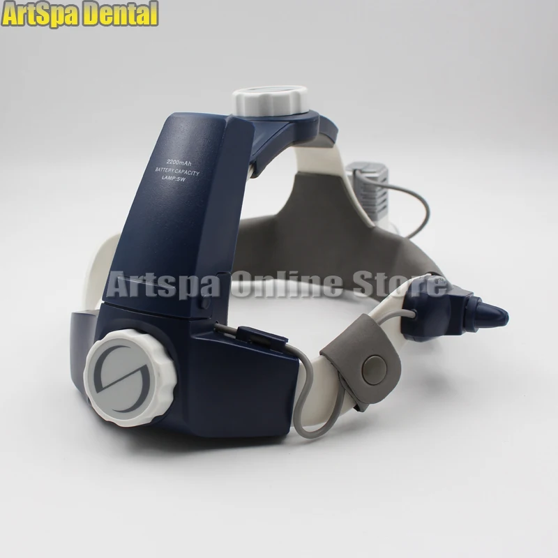  5W LED Dental Surgical Headlight Lamp All-in-one With 3.5X420mm Binocular Galileo Frame Loupe Magni - 32829221469