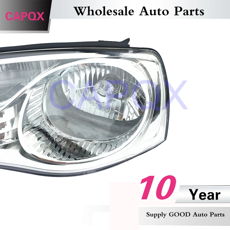 Capqx 1 пара передняя фара для Hyundai Elantra 2011-головной свет лампы фары сборки