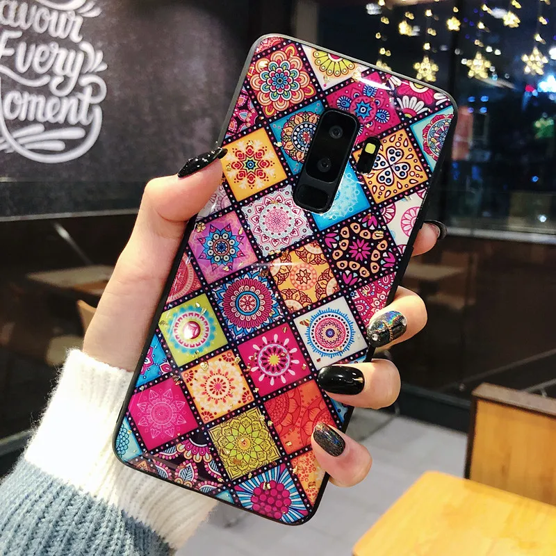 Luxury Gold Foil Bling Glitter Phone Case For Samsung Galaxy S10 S9 S8 Plus S10e NOTE 9 Cute Love Heart Soft Silicone Back Cover Luxury Gold Foil Bling Glitter Phone Case For Samsung Galaxy S10 S9 S8 Plus S10e NOTE 9 Cute Love Heart Soft Silicone Back Cover