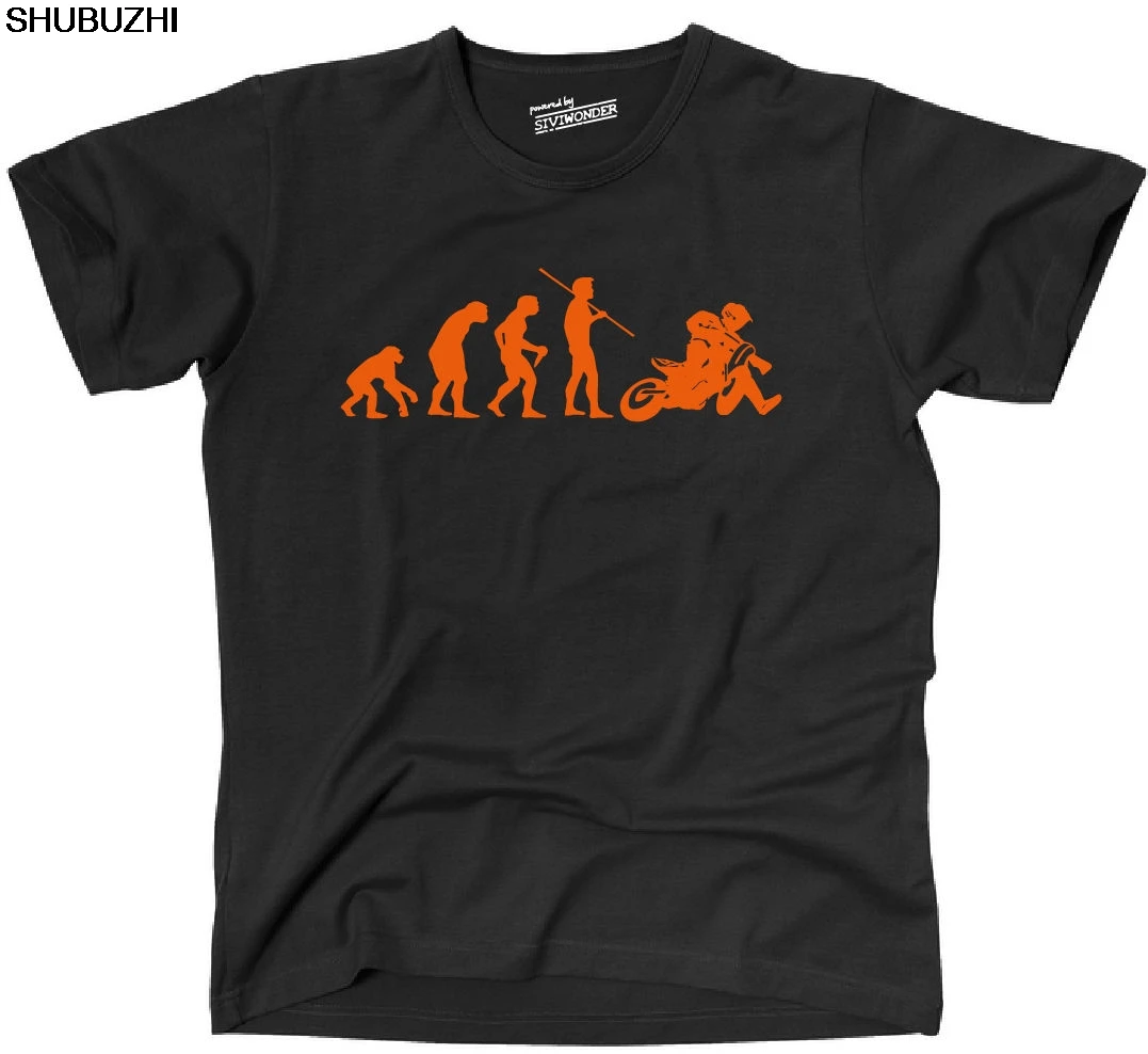 

T-Shirt EVOLUTION SUPERMOTO Motorrad Bike Super Moto fun Siviwonder Cool Casual pride t shirt men Unisex New Fashion tshirt