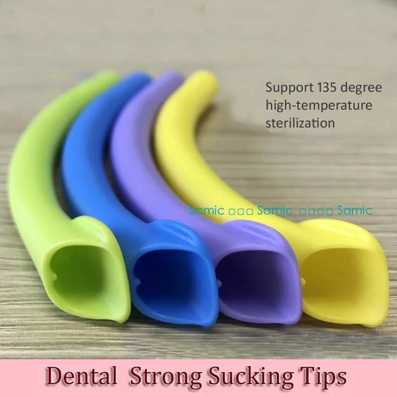 

10pcs Dental Accessories Strong Sucking Tips / Plastic strong Suction Nozzle Dental Material Oral disposable Autoclavable