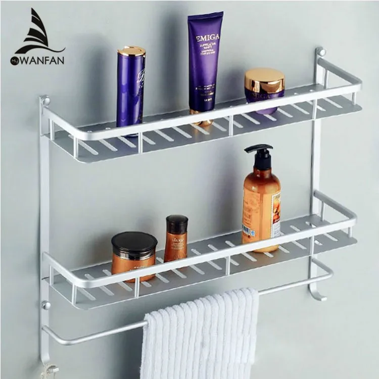 US $29.99 40% OFF|Badezimmer Regale Zwei Schicht Moderne Metall Wand Handtuchhalter Haken Waschen Dusche Basket Regal Handtuchhalter Bad Möbel Halter ... US $29.99 40% OFF|Badezimmer Regale Zwei Schicht Moderne Metall Wand Handtuchhalter Haken Waschen Dusche Basket Regal Handtuchhalter Bad Möbel Halter ...