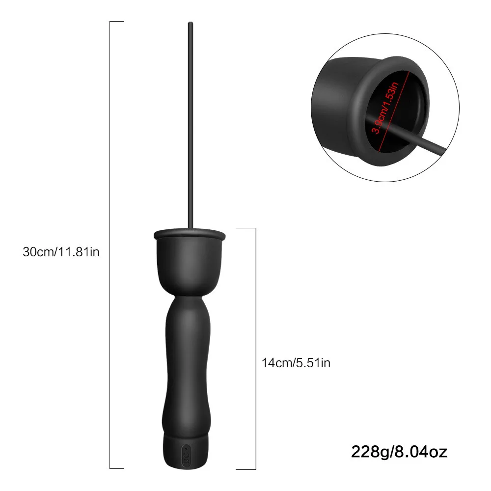 Silicone Penis Plug Vibrator For Male Masturbator Intimate Goods Dildo Massager Urethral Catheter Men Dilator Adult Vibrators (7)