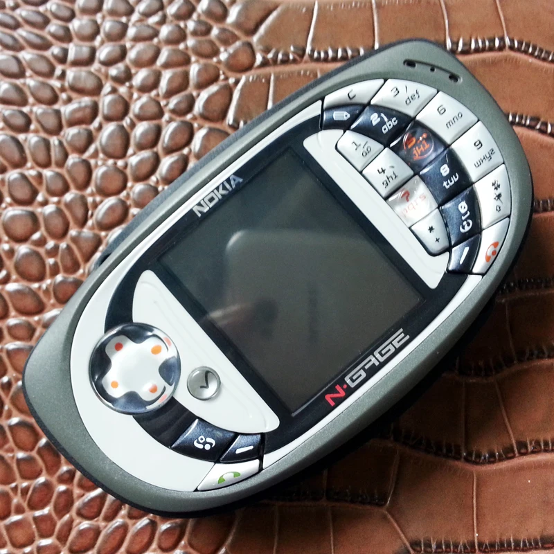 Оригинальный Nokia n gage QD мобильный сотовый телефон русский язык и один год