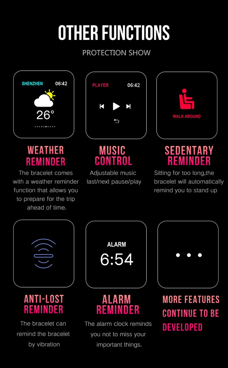 Waterproof Smart Watch With Bluetooth For Men/Women