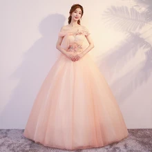 Вырез лодочкой Vestidos De 15 Anos Quinceanera платье сексуальная девушка платье праздничное с бисером с открытыми плечами сладкий 16 платья Элегантное Платье Vestidos De Festa