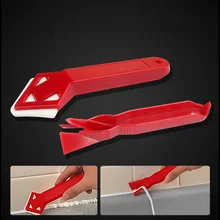 Hot Sale 2 Pieces / s  Handmade Tools Scraper Utility Practical Floor Cleaner Tile Cleaner Surface Glue Residual Shovel