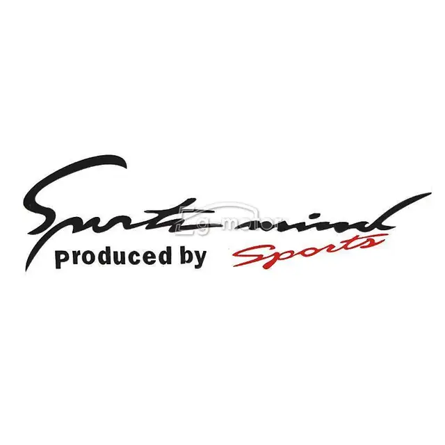 Buy 35x10cm Reflective SPORTS MIND PRODUCED BY SPORTS