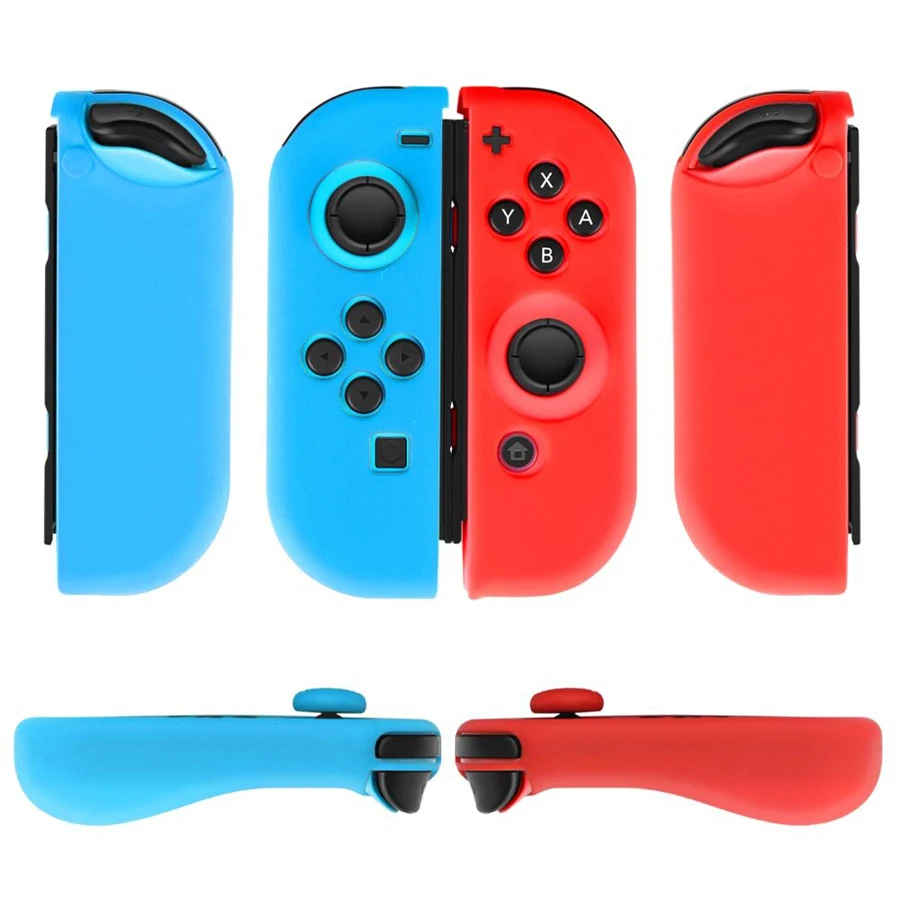 5 в 1 nintendo Switch аксессуары Защитная сумка для хранения Joy-con силиконовый кожи 2 аналоговые колпачки для Nitendo nintendo переключатель