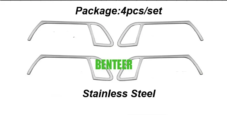 4 шт нержавеющая сталь автомобиль внутренняя отделка дверей наклейки для Audi A4 A5