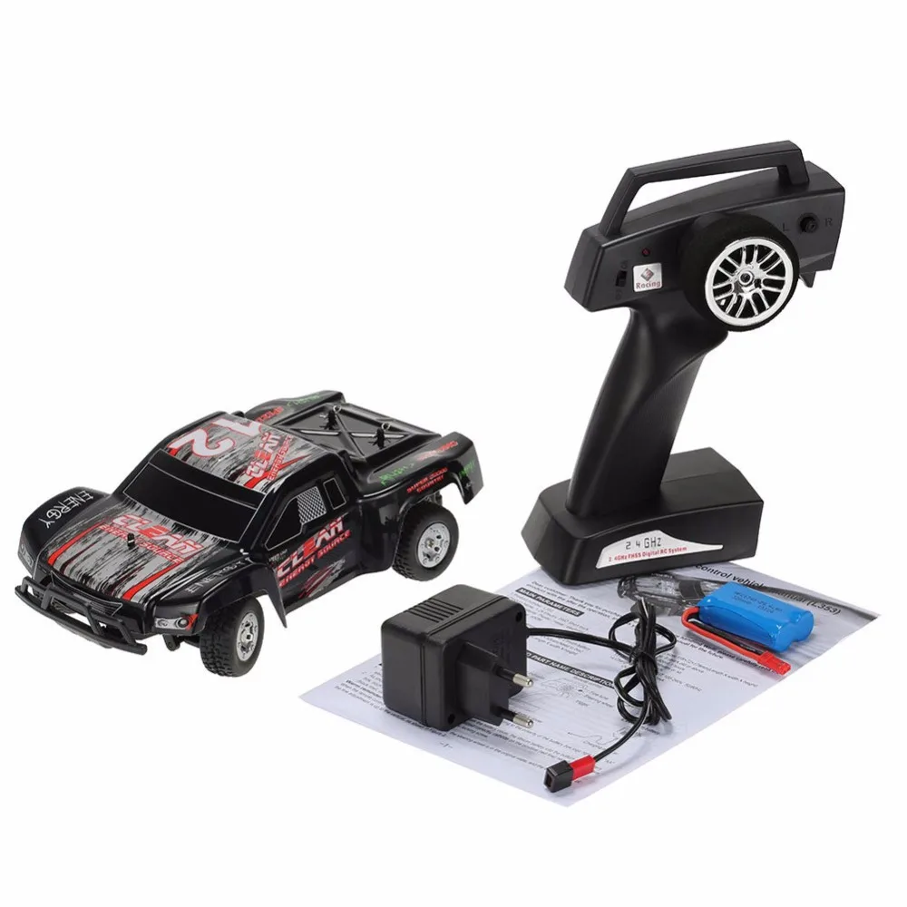 

Peradix RC Car Radio Remote Control Rechargeable Truck 1:24 2.4Ghz Speed  Electric L353 High Speed Racing Truck Kid Toy Gift