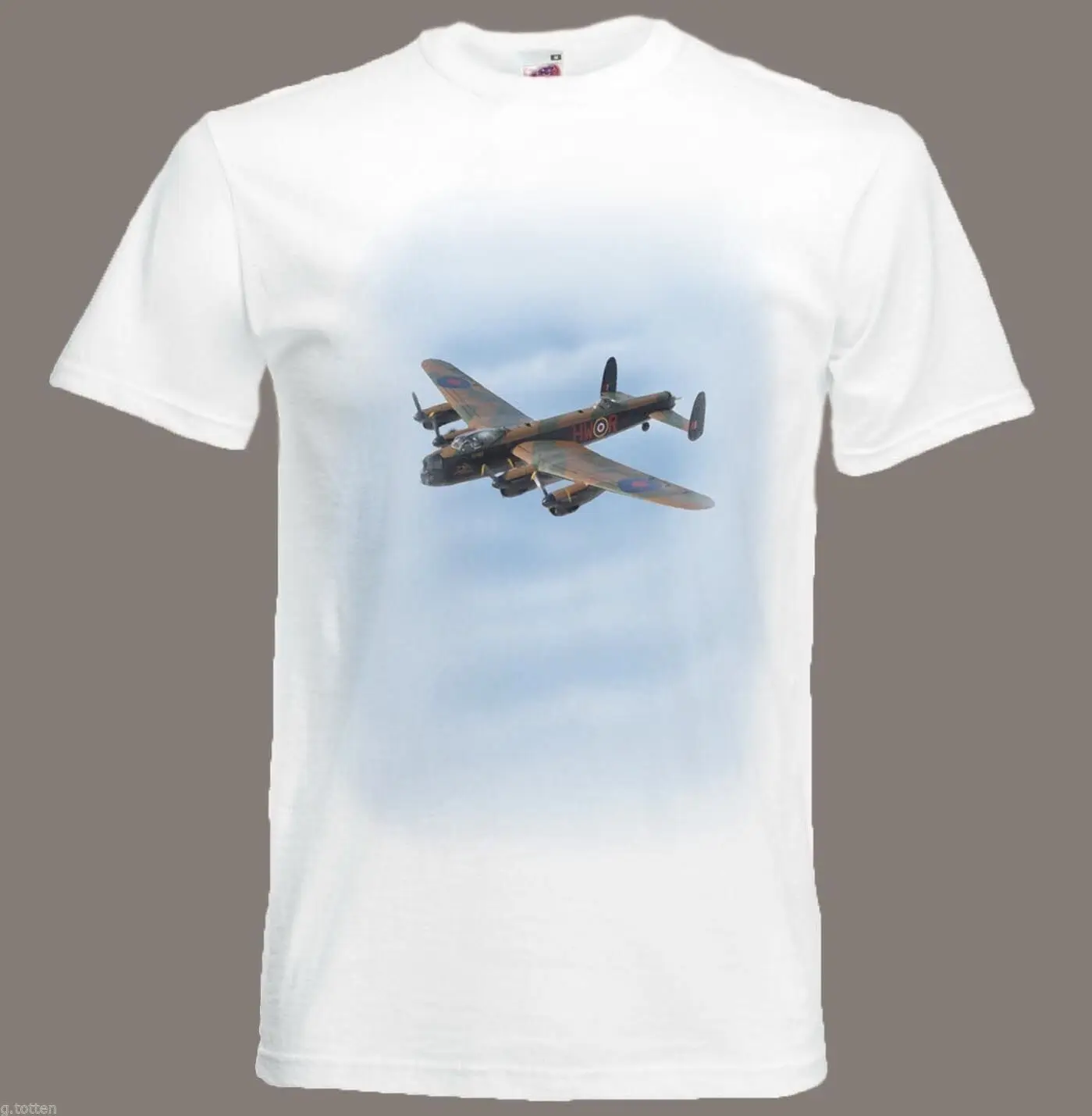Avro Ланкастерский бомбардировщик Второй мировой войны футболка WW2 в размеры от S