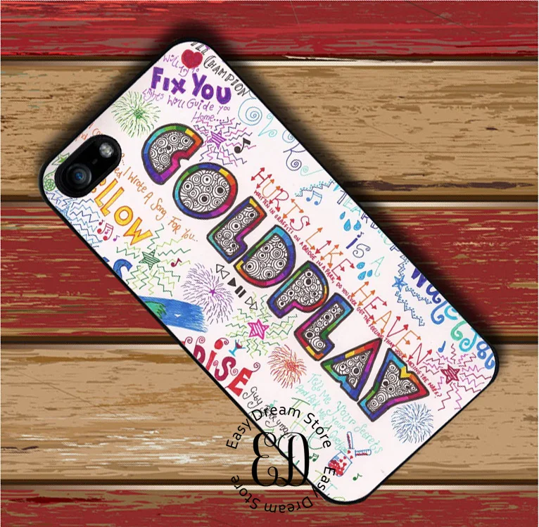 Чехол Coldplay Fan Art Для iphone 11 12 pro X XR XS Max 6 7 8 plus Samsung S10 S20 s8 s9 note 9 10 | Мобильные телефоны и