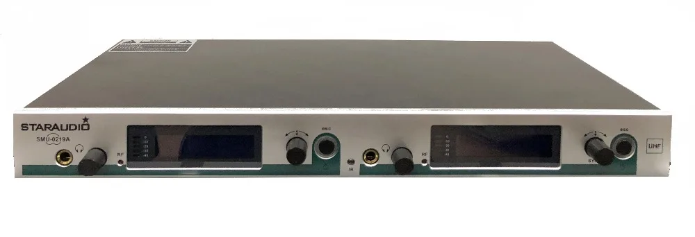 front of microphone system