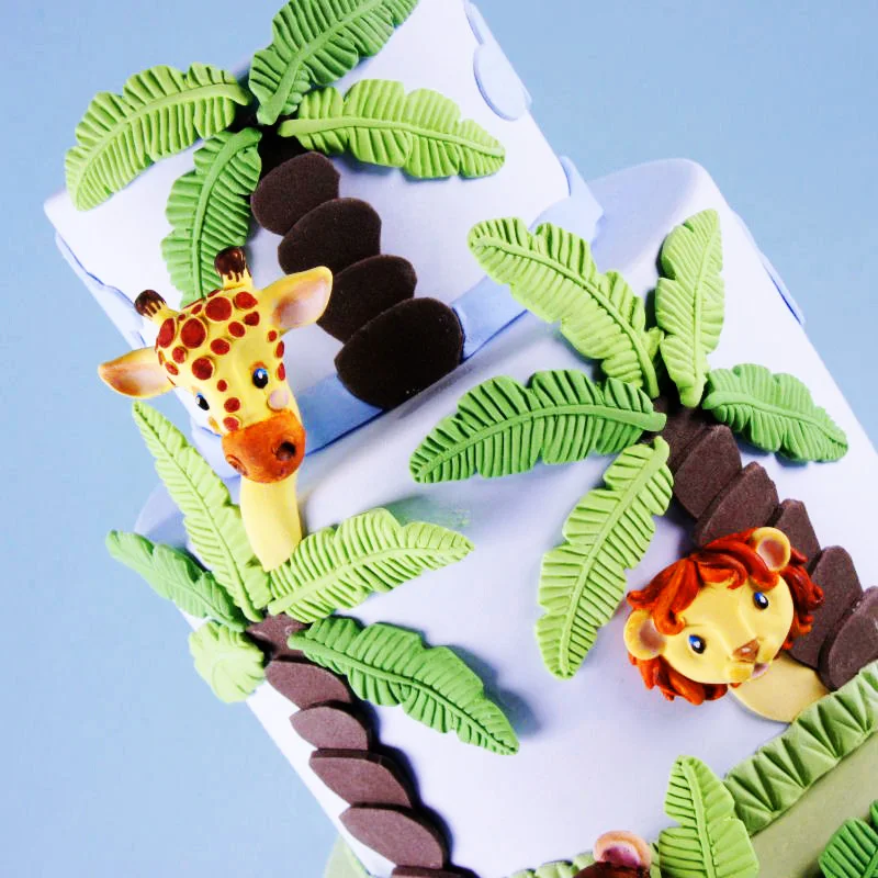 

Leopard Squirrel Giraffe Animals Cake Silicone Molds Zebra Fondant Cake Decorating Tools Chocolate Gumpaste Candy Moulds FM1425