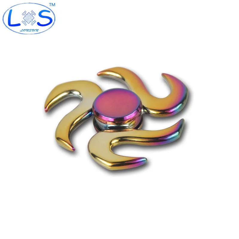 

2017 New Multicolor Fidget Spinner EDC Toys Hand Spinner Rotation Time Long For Autism and ADHD Anti Stress Spinning Top Toys
