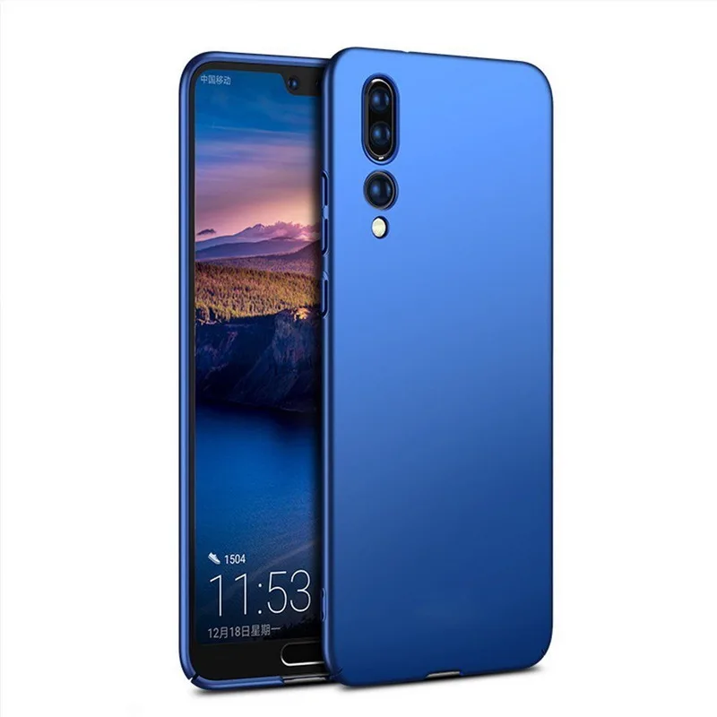 Роскошный Матовый Противоскользящий чехол для телефона huawei P20 Lite P20 Pro, жесткая пластиковая задняя крышка из поликарбоната для Huawai mate 20 10 Lite P30 Pro Capa