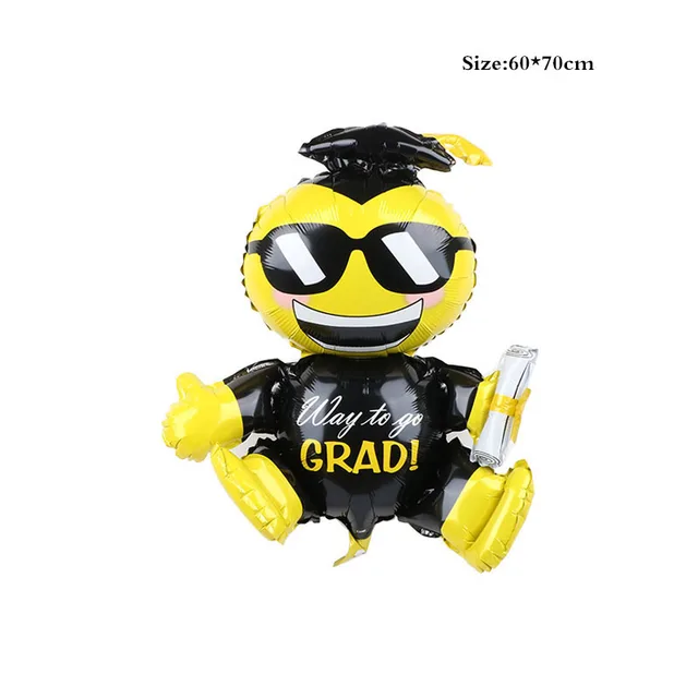 50pcs Graduation Balloons Graduation Gift Globos Back To School Decor