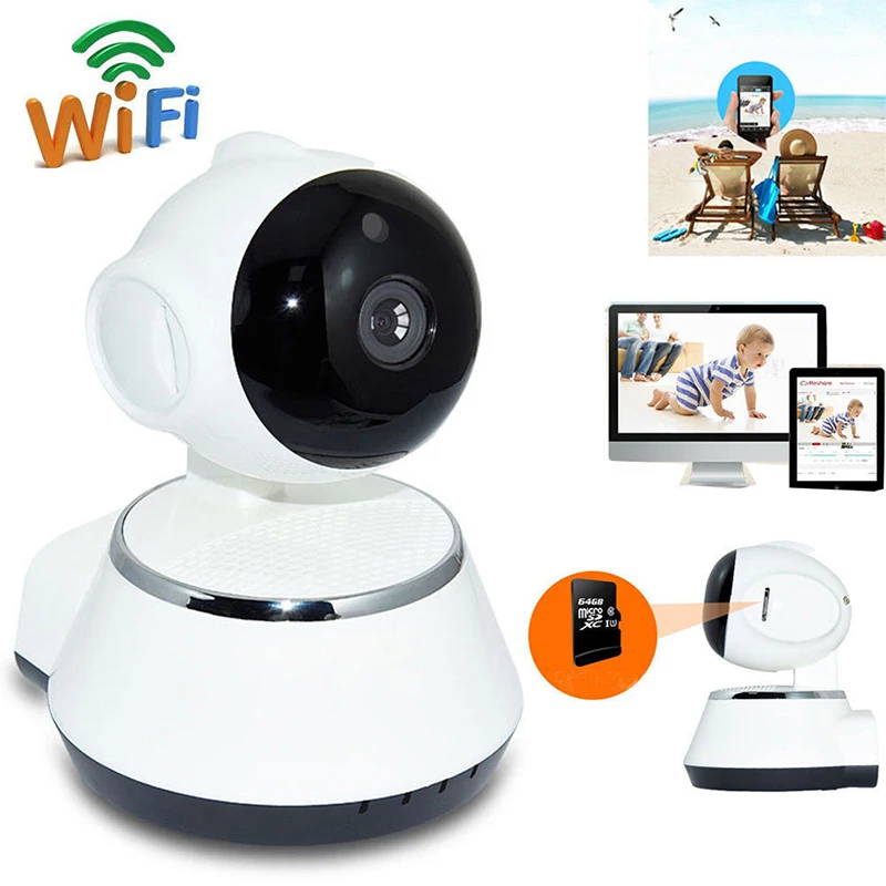 

WiFi Network Intelligent Surveillance Camera High-definition Display Dash Camera Night Vision Car DVR Wireless Web Camera