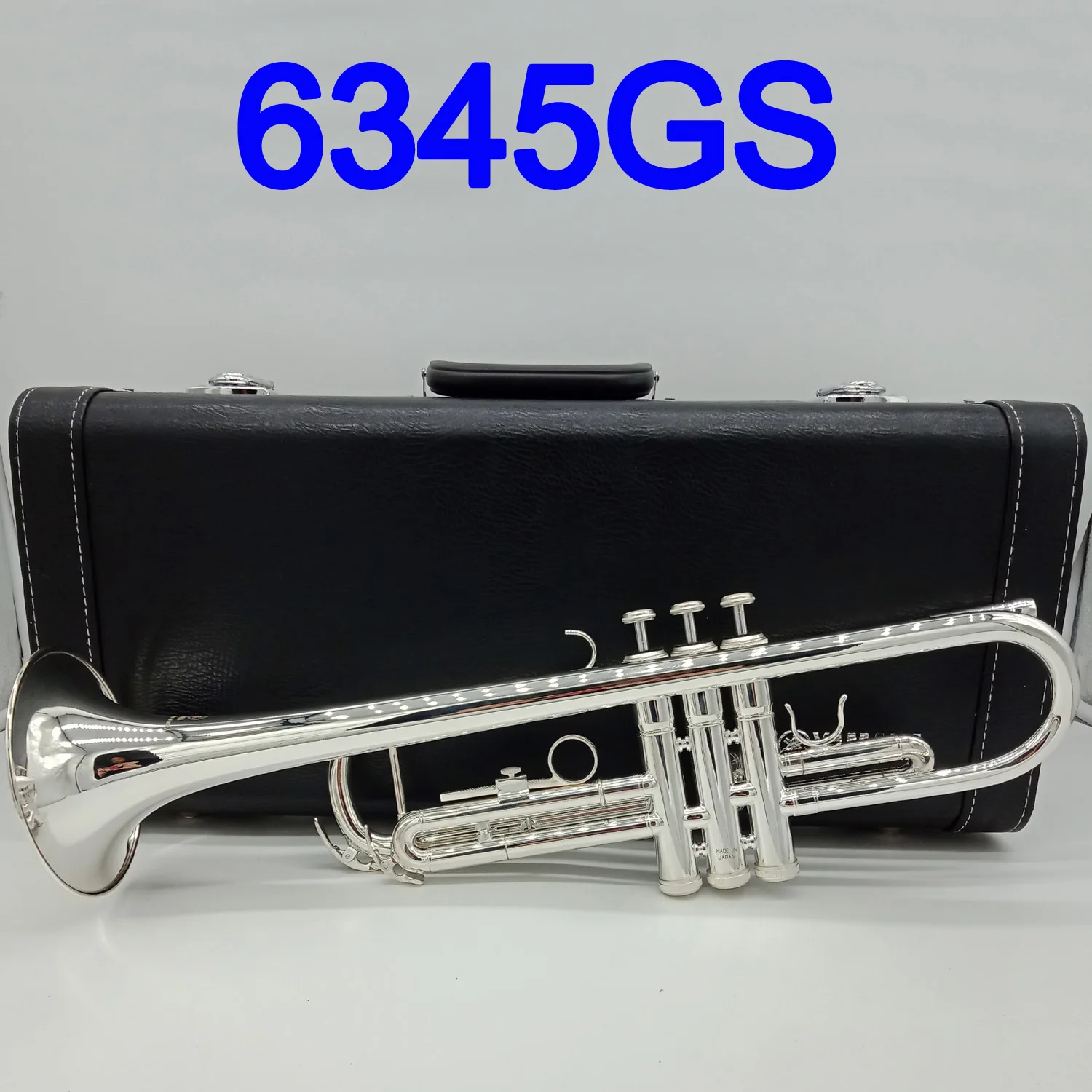 Brand New Japan Professional Bb Trumpet 6345GS Silver Plate Musical