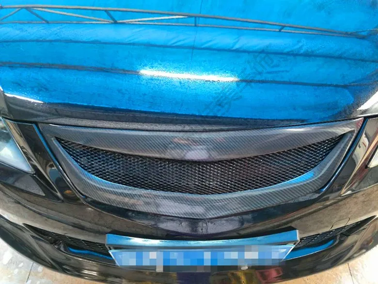 Подходит для MAZDA M6 2011- углеродного волокна на решетку автомобиля, высокое качество
