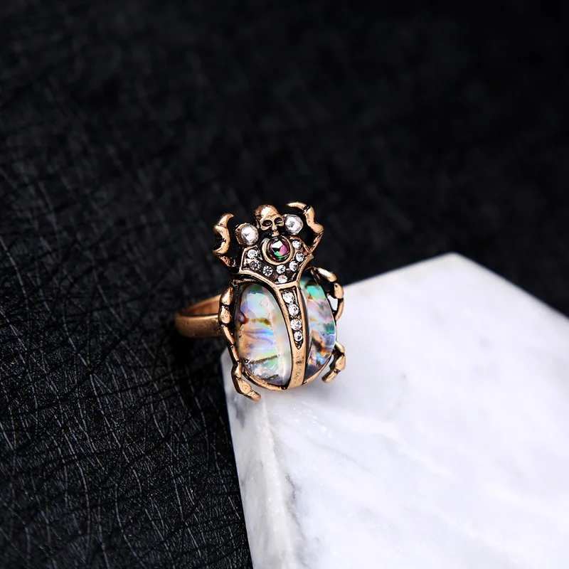 Ювелирные изделия joolim оптом/Beetle Skull массивное кольцо большое кольцо Модные ювелирные изделия оптом