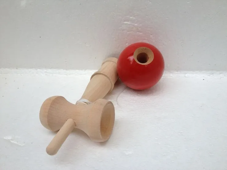 240 шт FedEx 18 цветов смешная традиционная игра шар Kendama красочный профессиональный подарок образец оптом подгонянный