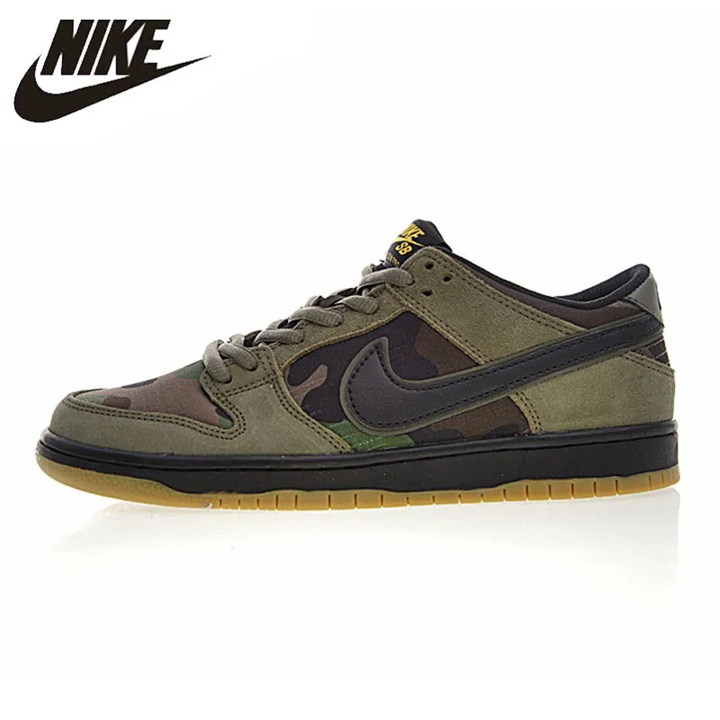 

Nike SB Zoom Dunk Low Pro Men's Skateboarding Shoes , Resistant Breathable Army Green, Lightweight Abrasion 854866 209