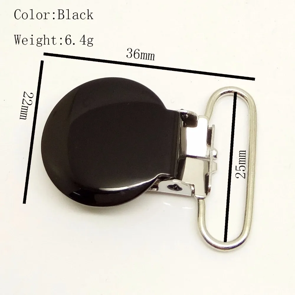 black round suspender clips sf