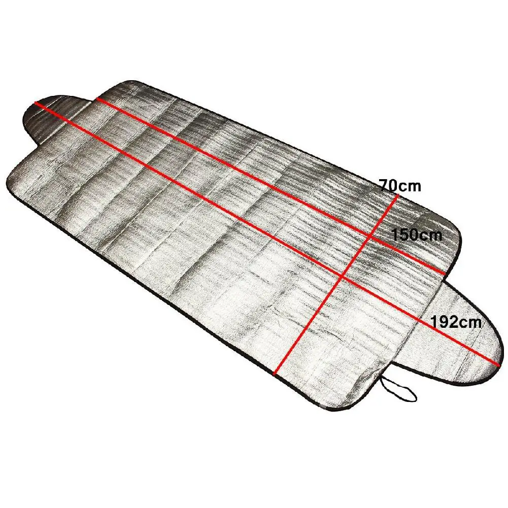 

150x70cm Car-styling Windscreen Cover Heat Sun Shade Anti Snow Frost Ice Shield Dust Protector Frost cover snow Automble protect