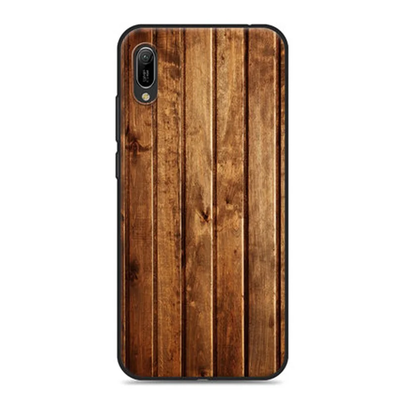 Для huawei Y6 pro чехол Полный Защитный чехол для дерева, камня, с рисунком в виде надписи "для huawei Y6pro телефонные чехлы Y6 pro с защитной крышкой