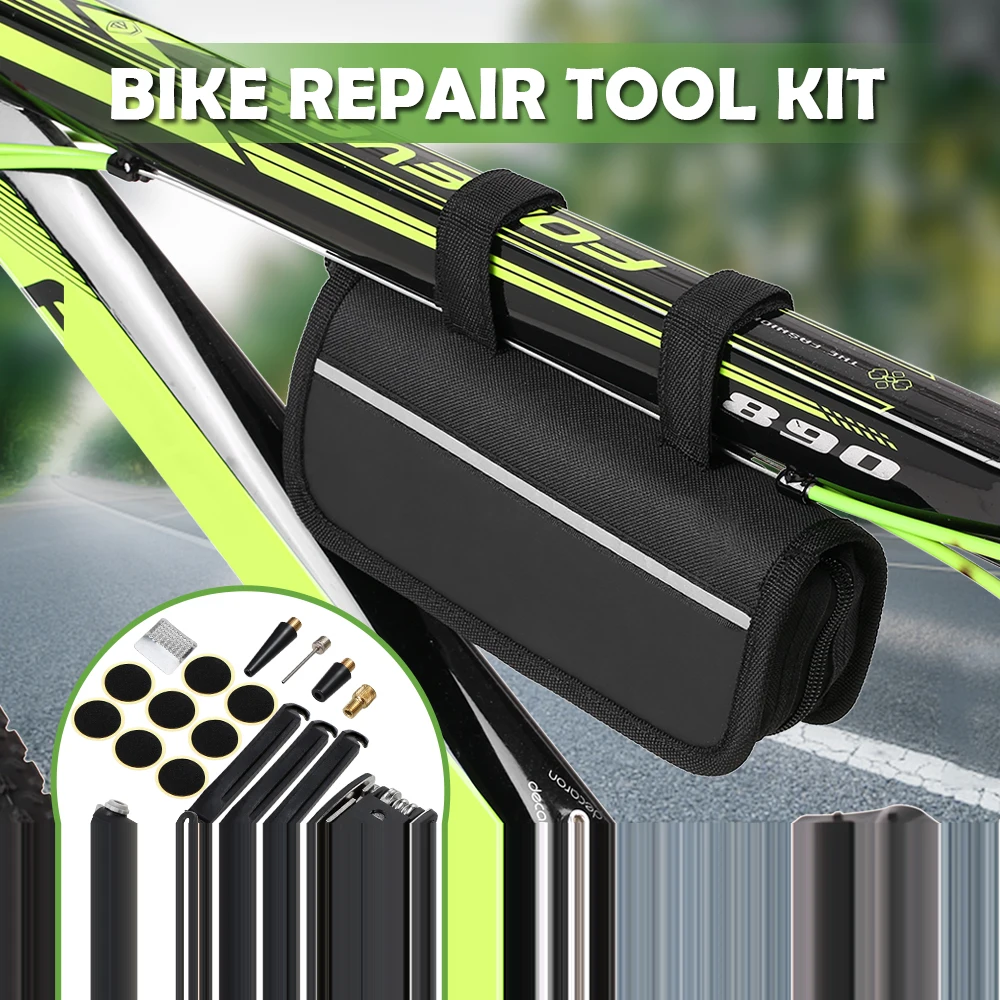 Best 16 in 1 Multifunctional Repair Kit For Bicycle Screwdriver Tool For Bicycle MTB Tool Set For Bike With Storage Pouch Mini Pump