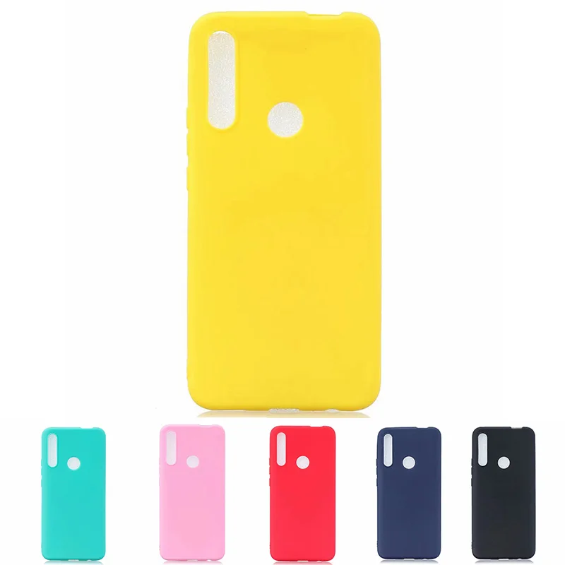 

For HUAWEI P Smart Z Candy TPU Gel Soft Skin Case for Huawei P Smart Z 6.59'' Anti Fall Silicone Protective Mobile Phone Case