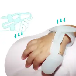 Kidlove детские силиконовые защитные антиразбивающие руки моляры кончики пальцев браслет предотвращает деформацию пальцев