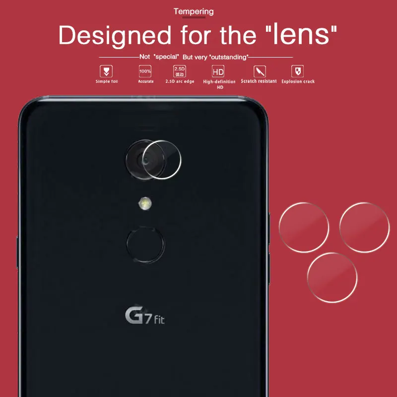 Back Camera Lens Tempered Glass Film For LG G7 FIT 6.1 in