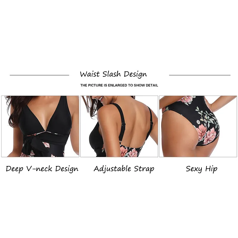 NASHAKAITE-Mother-and-daughter-swimsuit-Summer-One-Piece-V-neck-Waist-Slash-Bathing-suit-mae-e