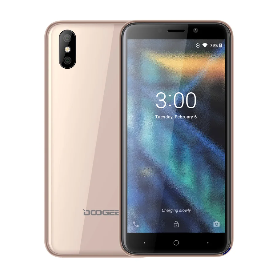 DOOGEE X50 Android 8 1 3G мобильный телефон MTK6580M четырехъядерный ГБ ОЗУ Гб ПЗУ две 5Мп камеры
