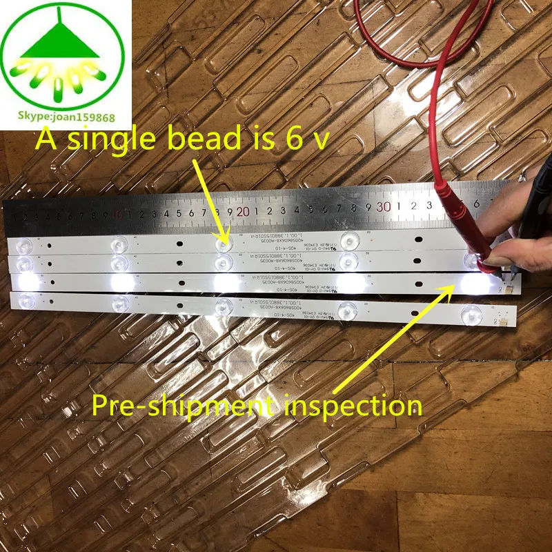 100% новый хорошее качество ЖК-дисплей ТВ подсветка бар для 400S8606X8-A0035 E34036 40S-4-10