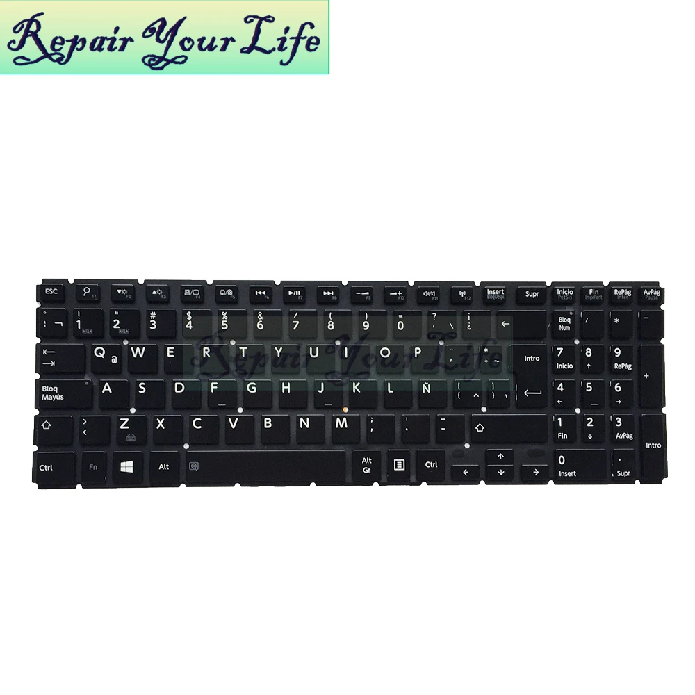 Ремонт клавиатуры ноутбука You Life для Toshiba Satellite L50D-B черная раскладка LA с